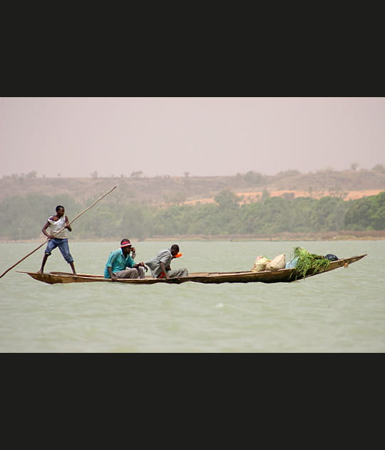 Navette sur le fleuve Niger