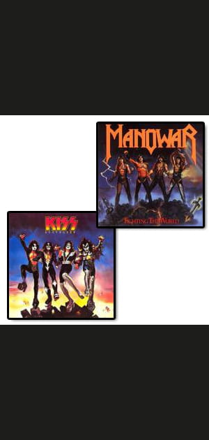 Le kitsch des hardeux&nbsp;: Kiss &amp; Manowar