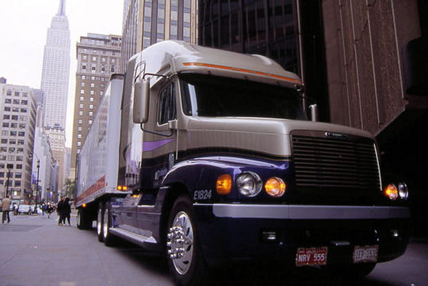Un truck dans les rues de New-York