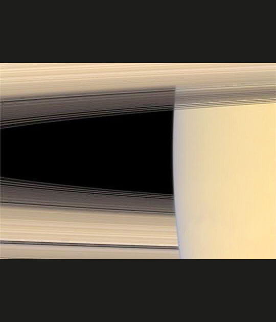 Les anneaux de Saturne