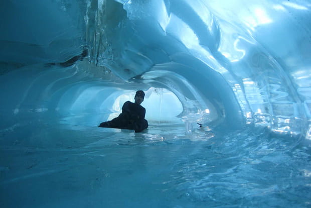 Sous la glace