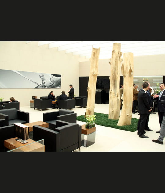 Salon lounge chez Rolls-Royce