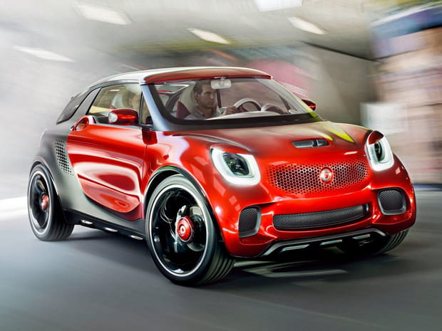 Smart Forstars : un concept déjanté au Mondial de l'Auto 2012