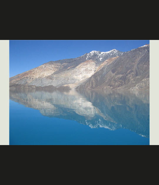 Lac Sarez et reflets