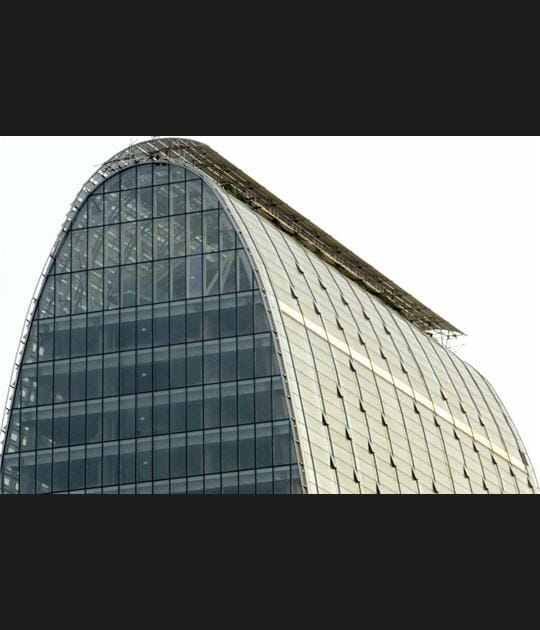 Vue panoramique des bureaux