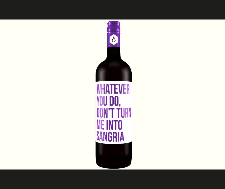 Whatever you do, don't turn me into sangria