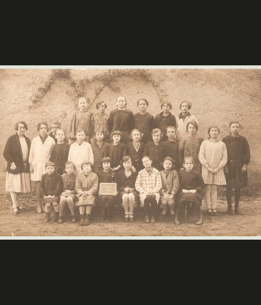 Ecole de Nangis en 1928
