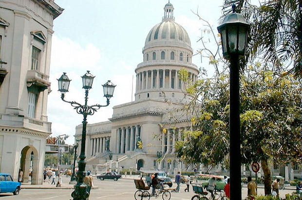 Les marches du Capitol