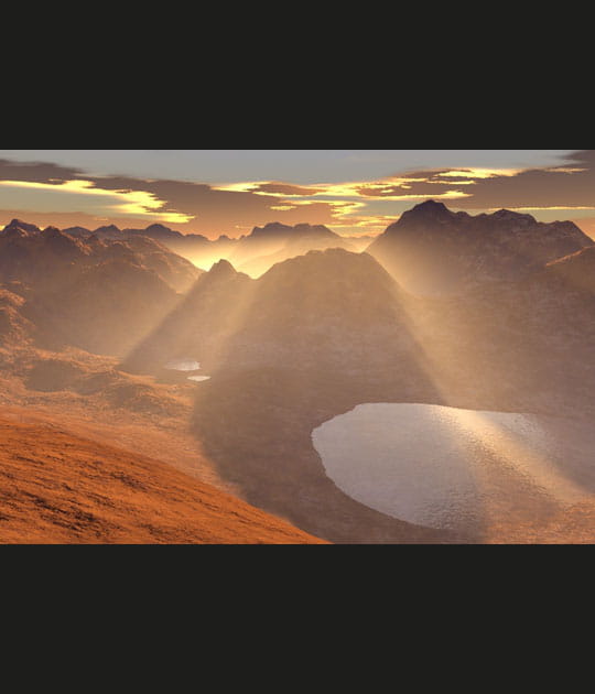 Sunshine lake