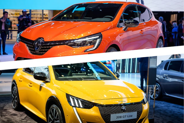 Peugeot 208 ou Clio 5 : quelle citadine remporte le duel du Salon de Genève ?