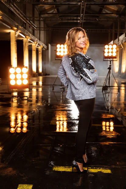 L'animatrice Sandrine Quétier