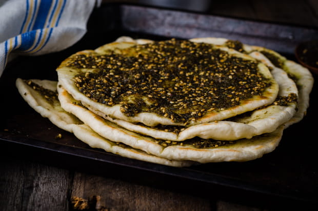 Le mankoushé, la crêpe des Libanais et l'alternative délicieuse à la pizza et au pain