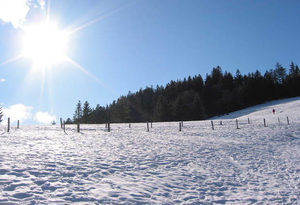 La région propice au biathlon