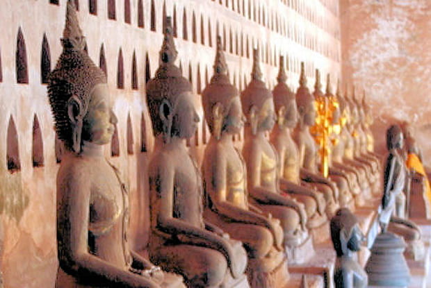Le Vat Sisaket à Vientiane