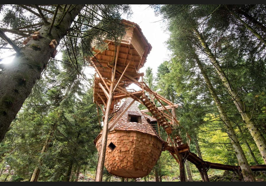 Une cabane pour famille nombreuse