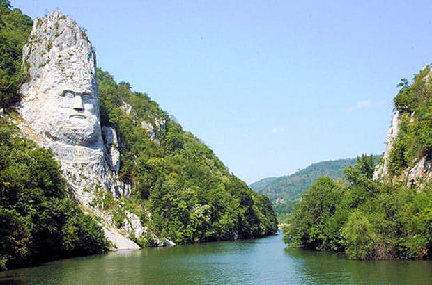 Le visage de Décébale