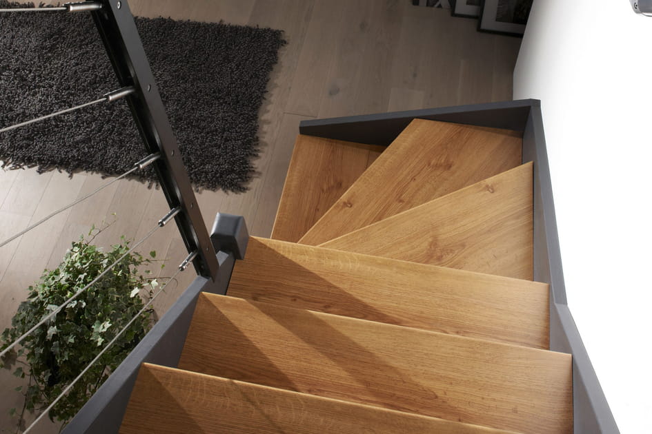 Un kit tout pr&ecirc;t pour r&eacute;nover son escalier