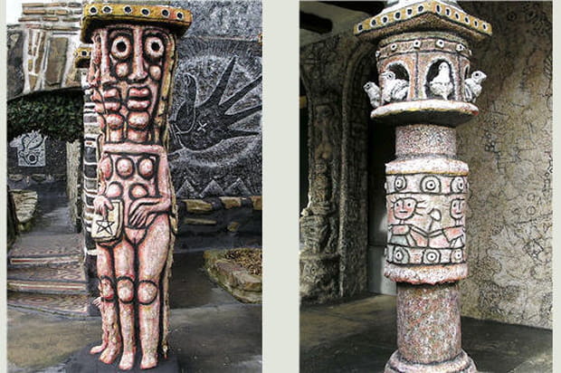 Cariatides du Jardin des méditations