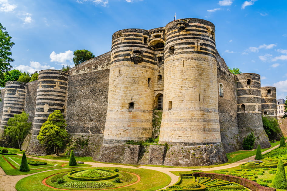 Le ch&acirc;teau d'Angers
