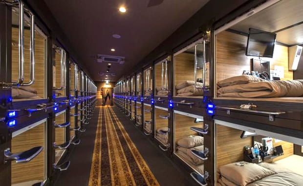 Capsule Hotel Anshin Oyado Shinjuku, Japon
