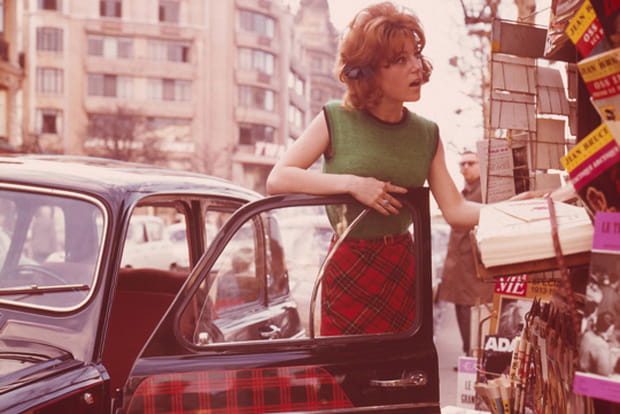 Sheila en Renault 4 Parisienne