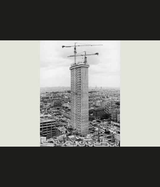 Construction de la tour Montparnasse