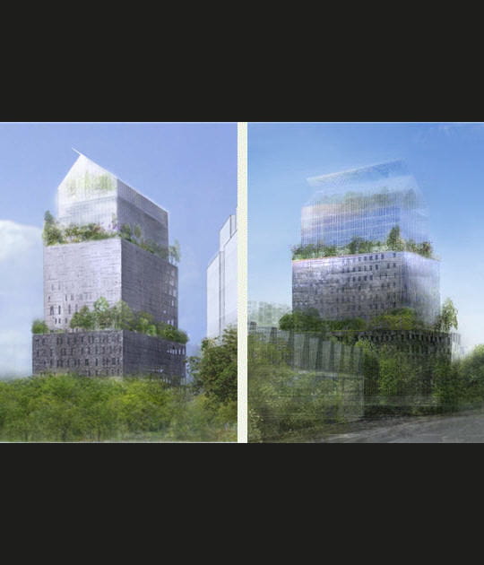 Des tours vertes &agrave; Boulogne-Billancourt