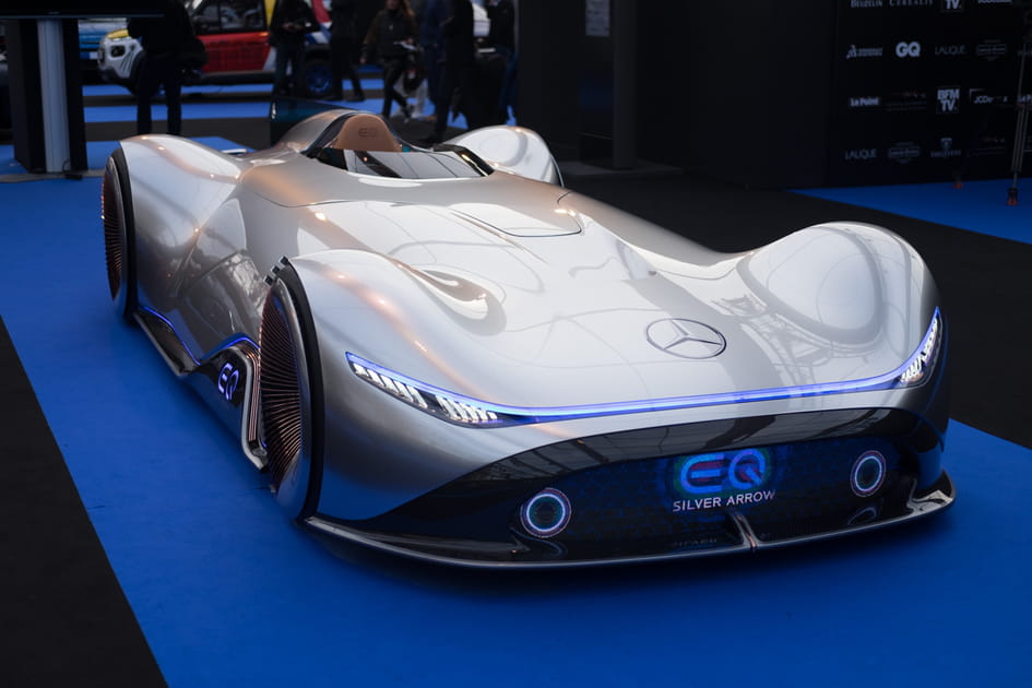 L'EQ Silver Arrow de Mercedes, une barquette de course