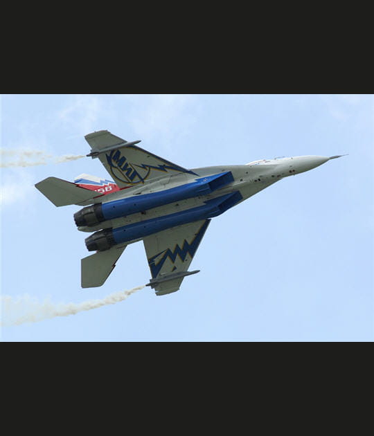 Le MIG 29&nbsp;haut en couleurs&nbsp;!
