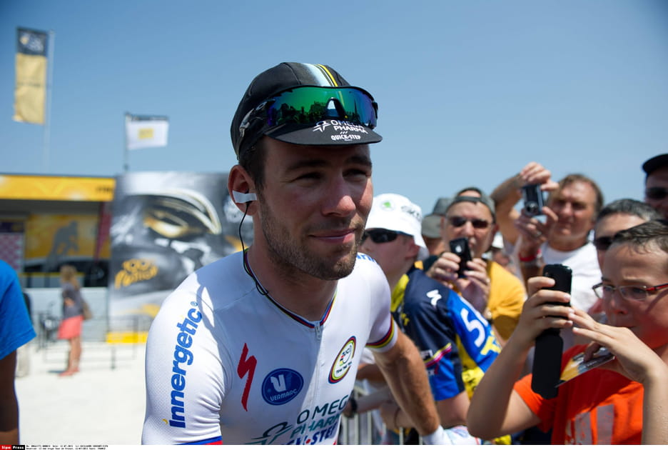 Mark Cavendish lui aussi arros&eacute; d'urine