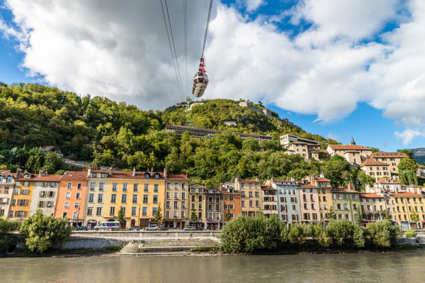 La Bastille et le téléphérique