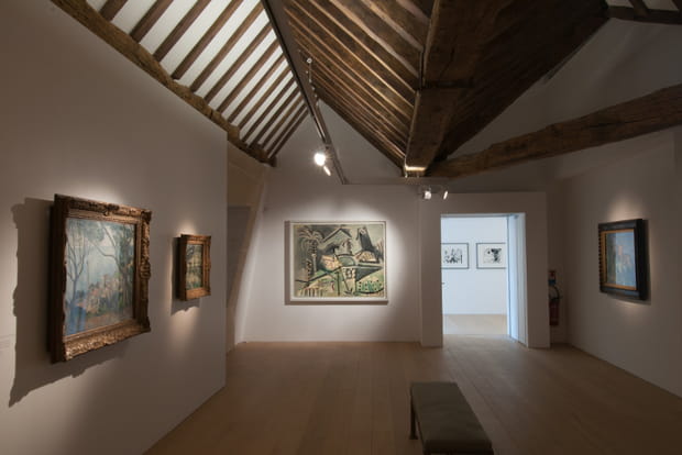 Sous les combles, les maîtres anciens