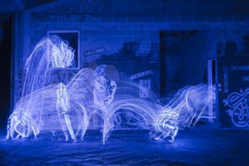 Light painting : d'incroyables mouvements de lumière