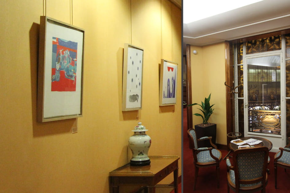 Les bureaux pour la client&egrave;le internationale de l'agence centrale