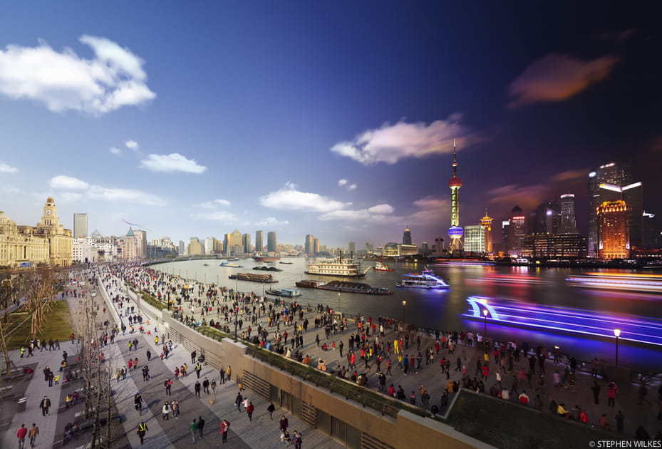 Shanghai, l'une des plus grandes m&eacute;gapoles du monde