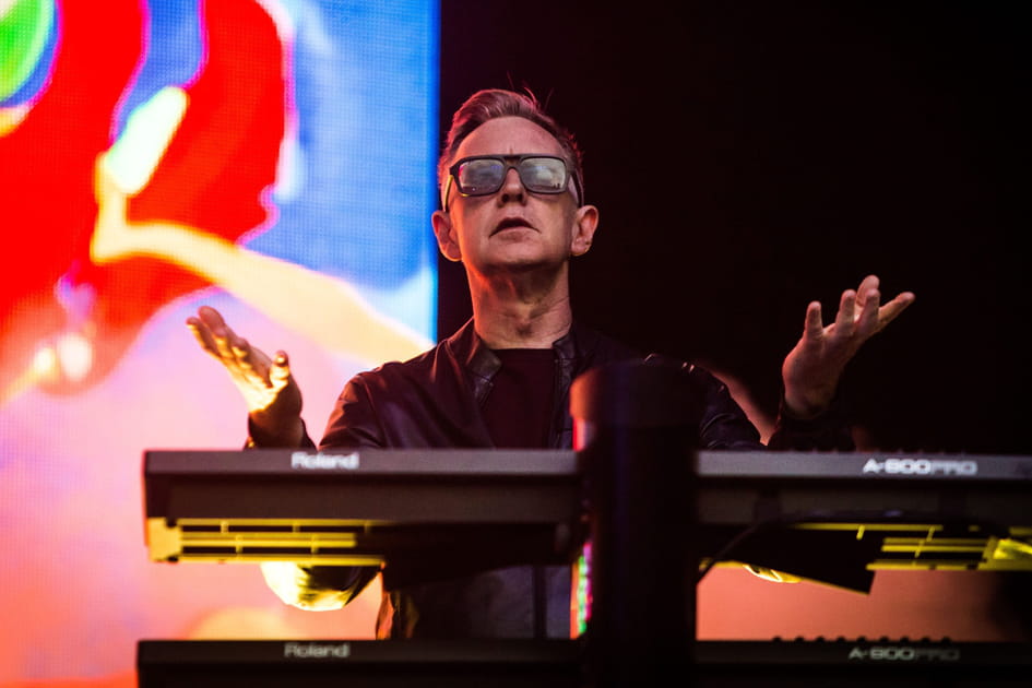 Le s&eacute;isme de la mort d'Andrew Fletcher de Depeche Mode