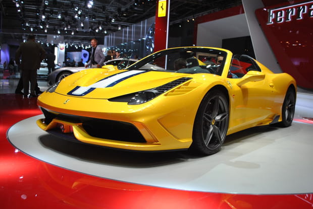 Ferrari 458 Speciale A : chevaux au vent !