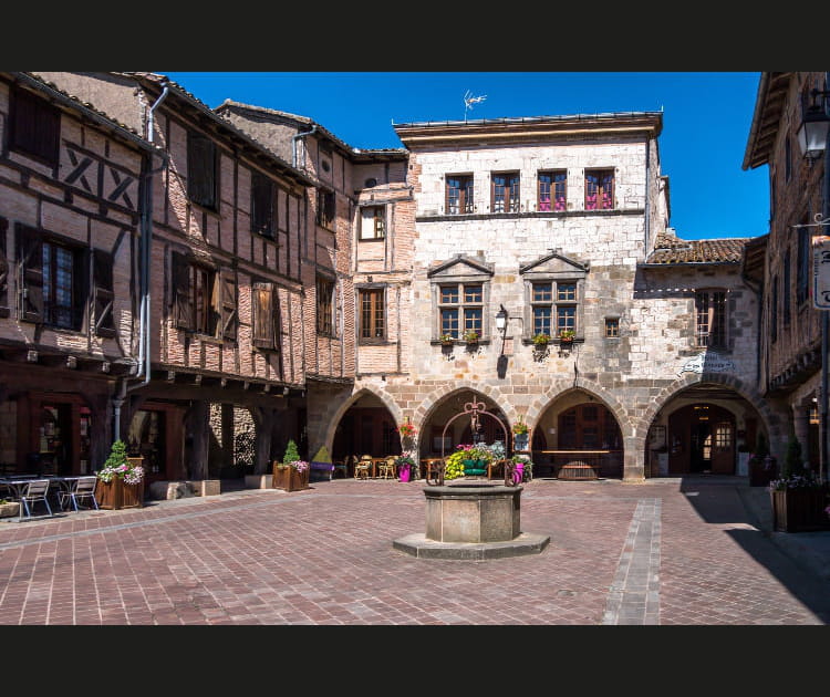 Castelnau-de-Montmiral, une charmante et pittoresque bastide