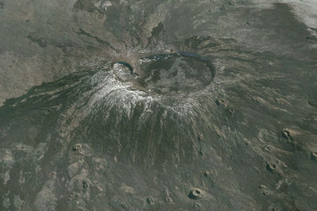 Le Piton de la Fournaise, à La Réunion