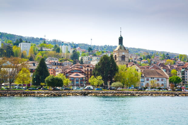 Evian-les-Bains, autour du lac Léman