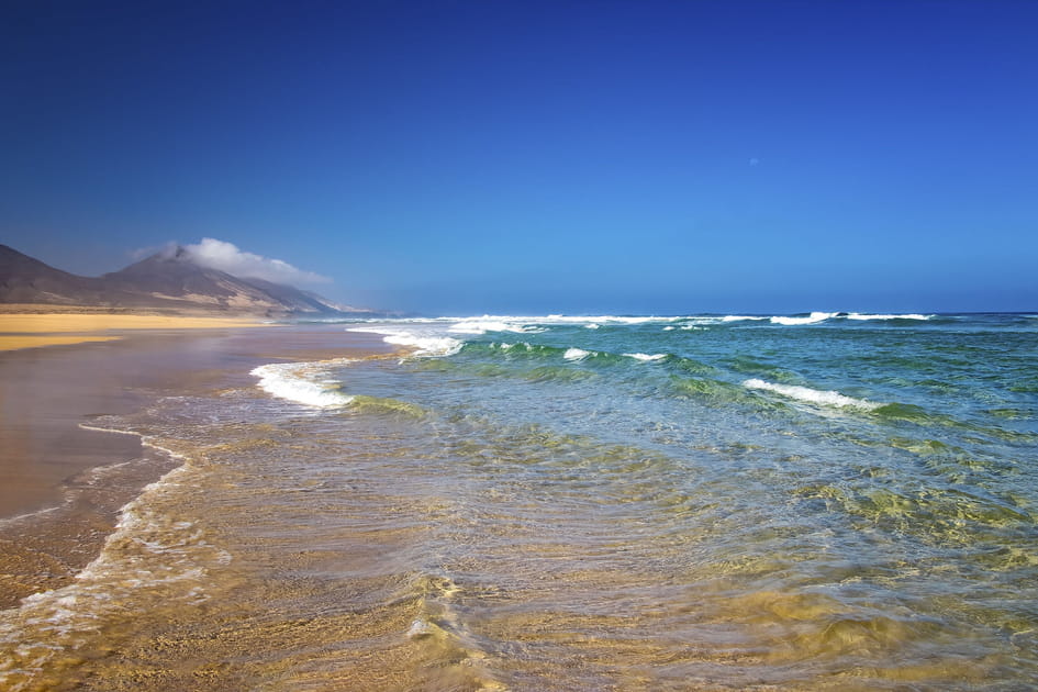 La plage de Cofete &agrave; Fuerteventura