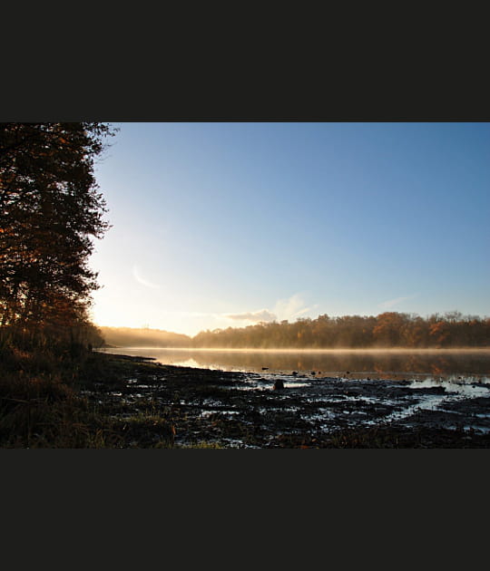 Soleil levant sur la Dombes