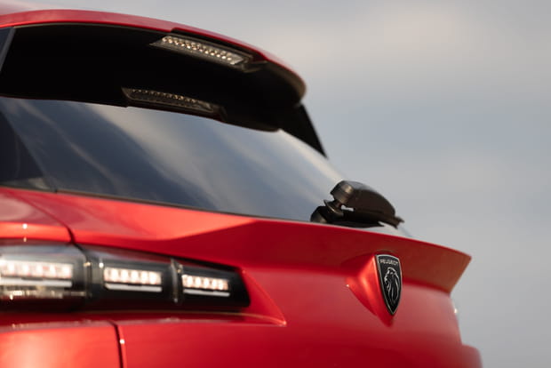 L'arrière du break 308 SW