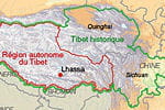 carte tibet