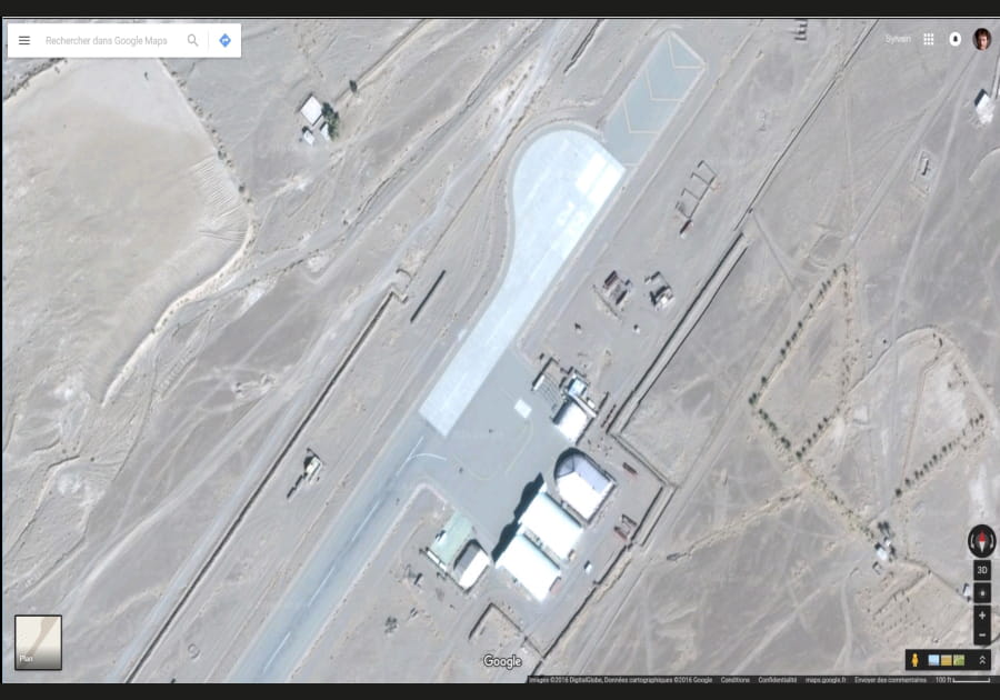 La base de drones de Shamsi au Pakistan