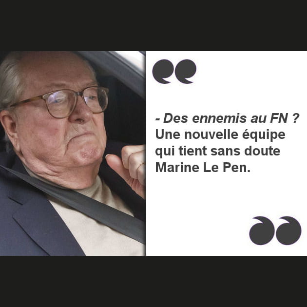 &quot;Une&nbsp;nouvelle &eacute;quipe qui tient Marine Le&nbsp;Pen&quot;