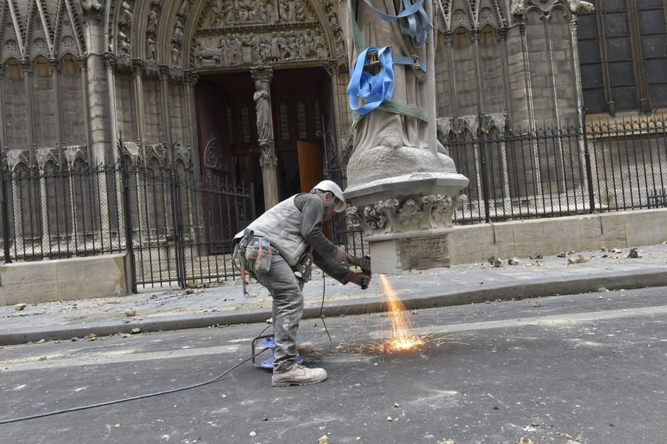 Les photos de Notre-Dame apr&egrave;s les flammes