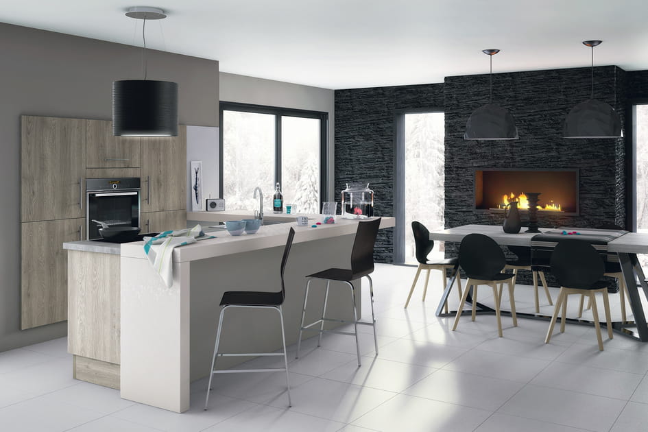 &Icirc;lot de cuisine Kiffa par Mobalpa