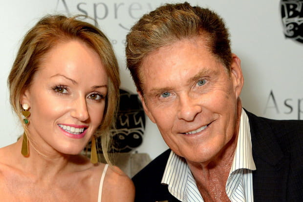 David Hasselhoff et Hayley Roberts