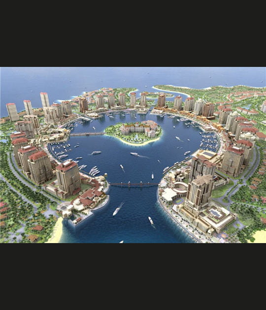 La marina &quot;Porto Arabia&quot;
